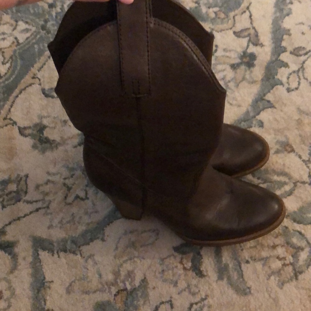 Cowboy type boots
